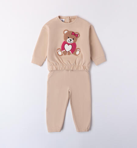 Baby girl jumpsuit BEIGE-0941