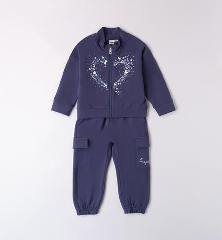 TWO PIECES JOGGING SUIT  NAVY-3557