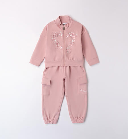 TWO PIECES JOGGING SUIT PINK