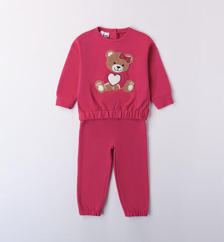 Baby girl jumpsuit MAGENTA-2681