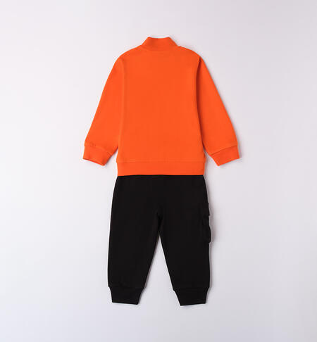 Baby boy tracksuit ARANCIO-1855