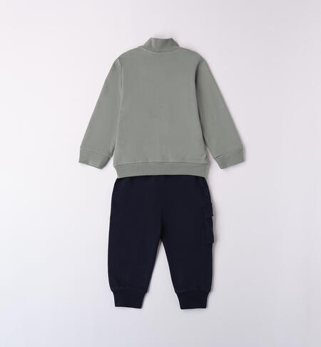 Baby boy tracksuit GREEN-4252