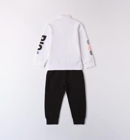 Tuta da bambino sportiva BIANCO-0113