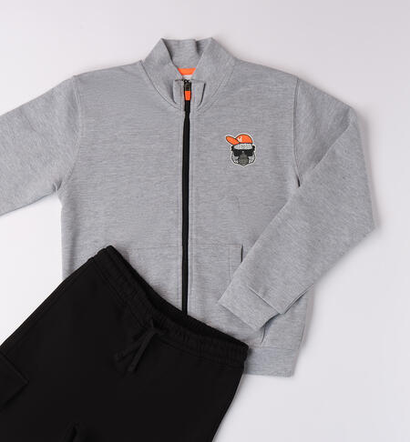 iDO boy's tracksuit GRIGIO MELANGE-8992