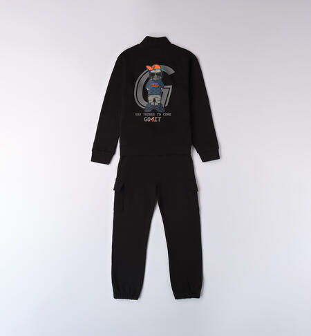 iDO boy's tracksuit NERO-0658