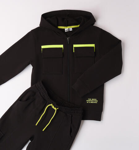 iDO boy's tracksuit NERO-0658