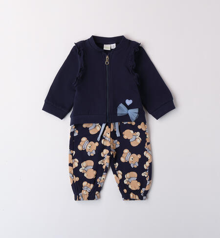 Winter Baby Girl Suit NAVY-3558