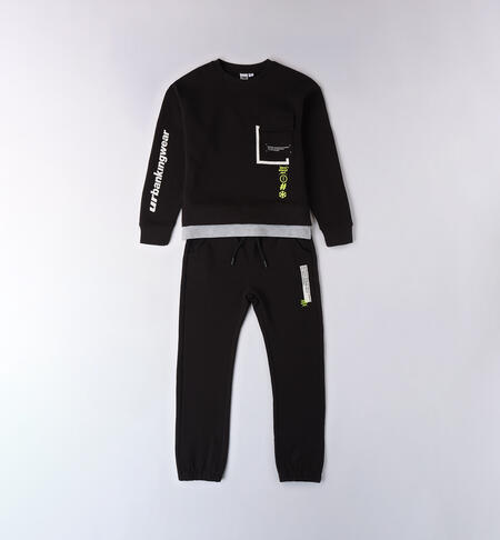 iDO boy's tracksuit NERO-0658