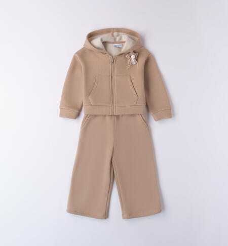 Tuta sportiva bambina BEIGE-0941