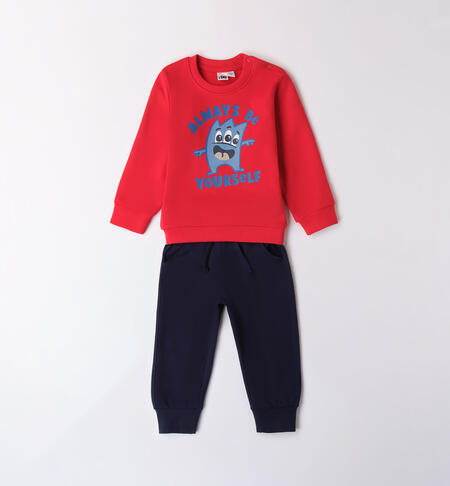 Boys' tracksuit ROSSO-2251