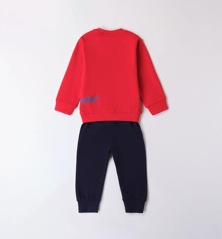 Tuta sportiva bambino ROSSO-2251