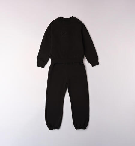 Girl's tracksuit NERO-0658