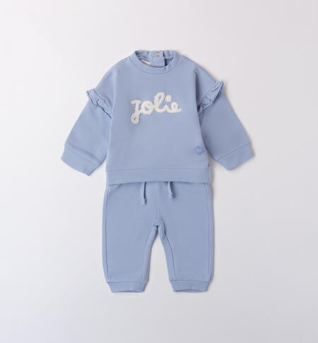 Baby Girl Sports Suit LIGHT BLUE