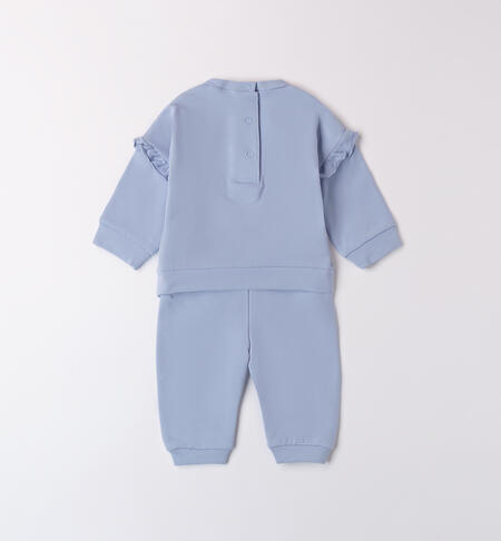 Baby Girl Sports Suit AZZURRO-3661