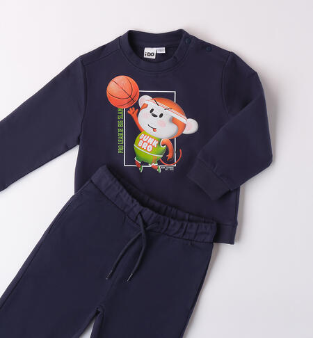 Tuta sportiva per bambino NAVY-3854