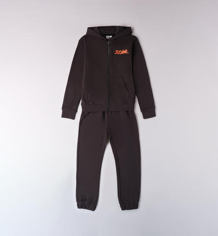 Boy's tracksuit GRIGIO SCURO-0691