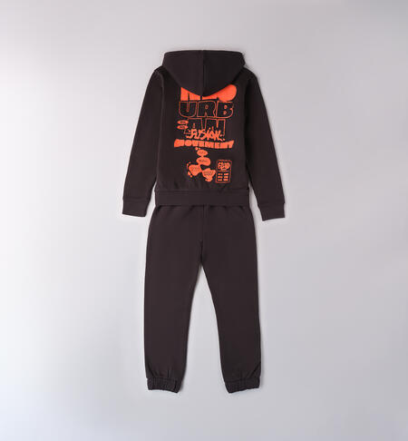 Boy's tracksuit GRIGIO SCURO-0691