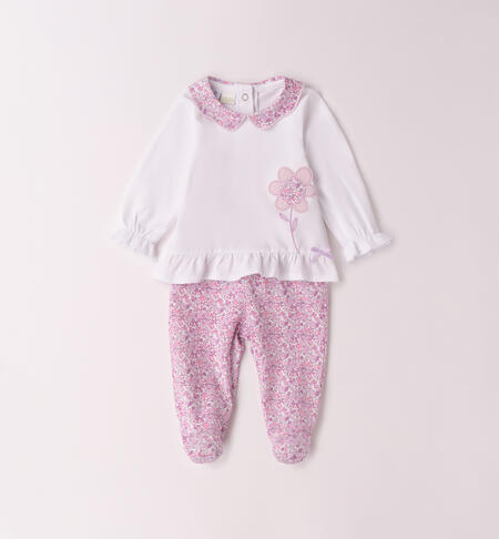 Two-Piece Baby Girl Romper VIOLET