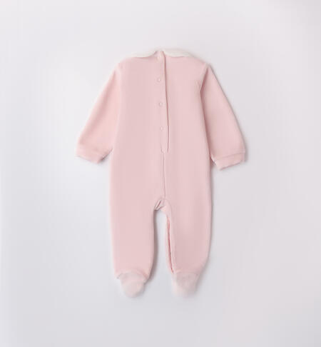 Velvet Baby Girl Romper PINK-2714