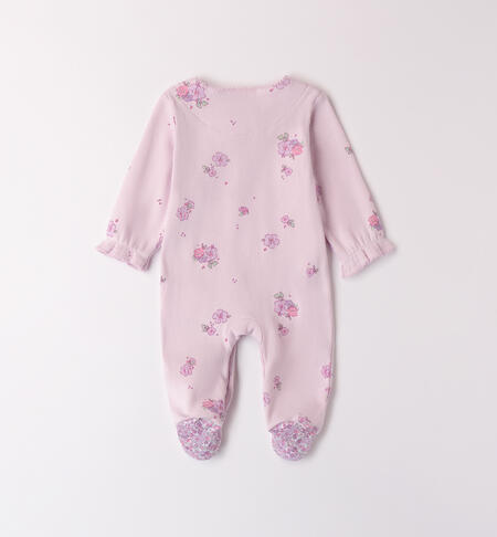 Newborn Baby Girl Romper LILLA-LILLA-6BFC