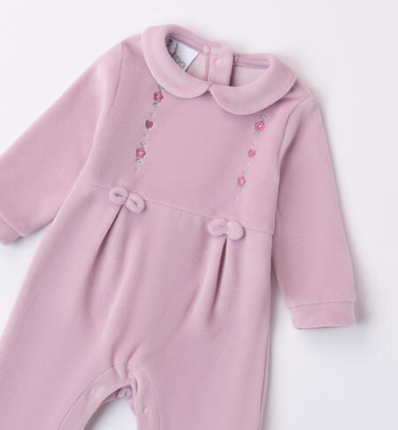 Velvet Baby Girl Romper MALVA-3016