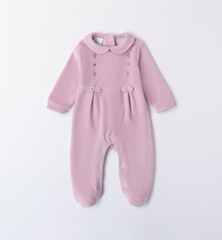 Velvet Baby Girl Romper MALVA-3016