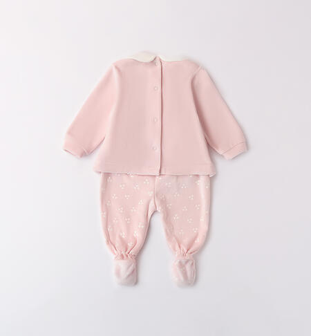 Winter Baby Girl Romper PINK-2714