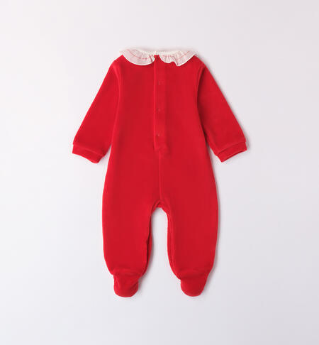 Christmas Baby Girl Romper ROSSO-2253