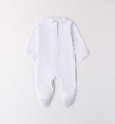 Unisex Baby Romper BIANCO-0113