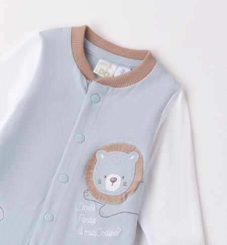 Cotton Baby Romper CELESTIAL BLUE-3824