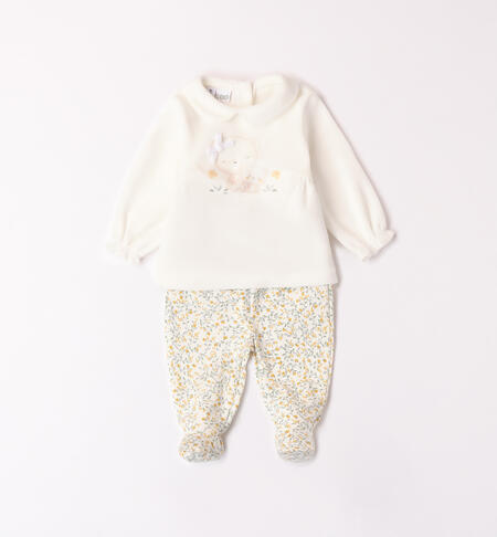 Baby Girl Romper CREAM