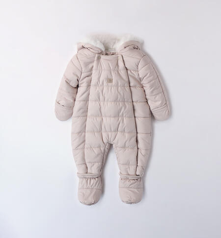 Padded Baby Suit BEIGE